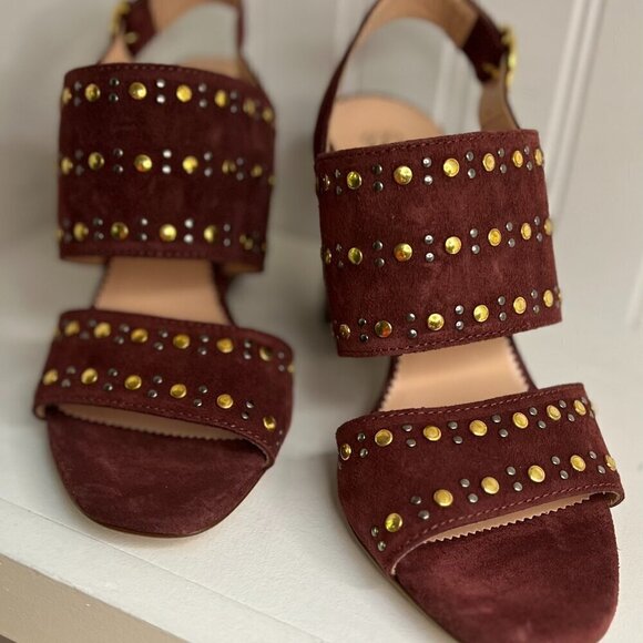 J. Crew Shoes - J.Crew Womens Stella Bright Ruby Slingbacks Size 7.5